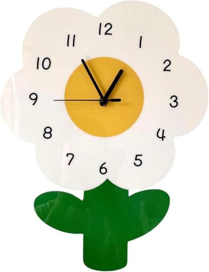 1.5KG Simple Flower Wall Clock Wholesale
