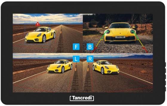 10.1 Inch (AI) Quad AHD Touch Screen DVR Monitor