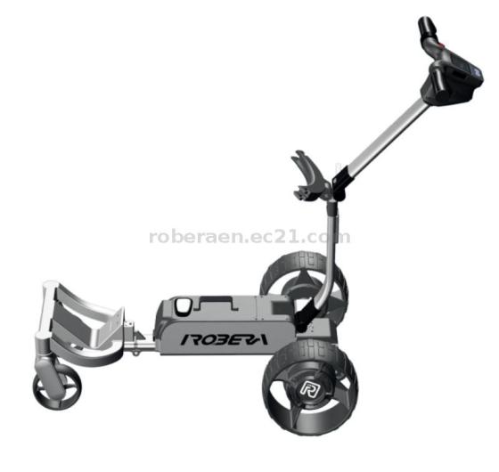 2024 Best Robera R3 AI Visual Following Folding Electric Golf Trolley Golf Buggy Golf Push Carts