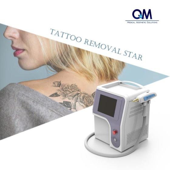 2024 Hot Sale Q-Swithed Equipment Tattoo Hair Removal Appliances Qswitch ND YAG Laser Eyebrow Washin