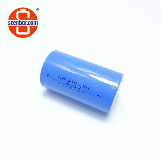 3.6v ER34615 D Size 19Ah LISOCL2 Battery for Water Meter