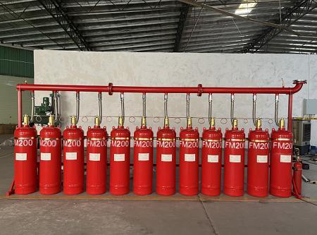 4.2MPa HFC-227ea Fire Suppression System – For Telecommunic