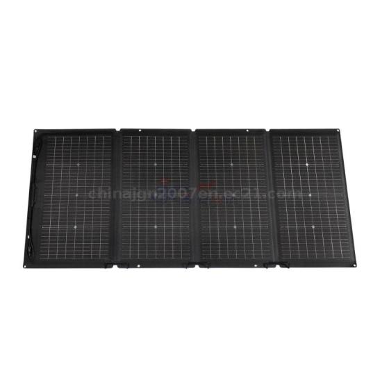 400W Portable Solar Panels, Foldable Monocrystalline Charger with Adjustable Kickstand