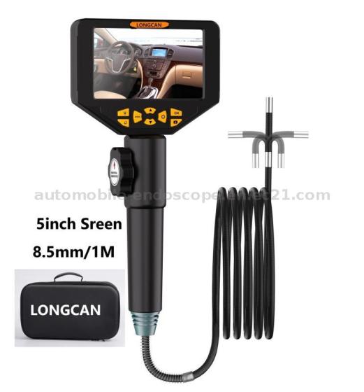 5-Inch IPS Endoscope Camera with 32GB TF Card, IP67/1080P HD Inspection Tool for Automotive