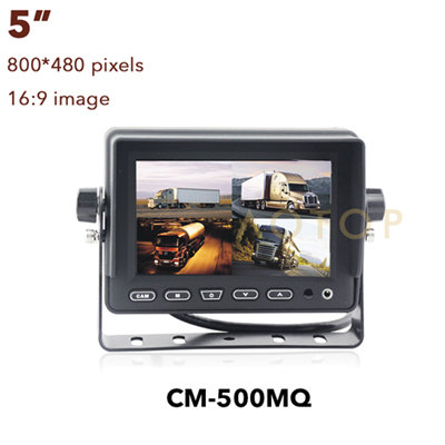 5inch Rear View Quad Monitor