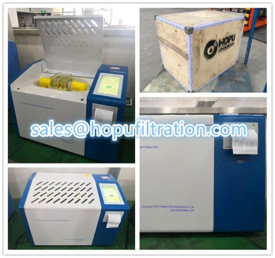 ASTMD 877 Transformer Oil Dielectric Strength Tester, Insulation Oil BDV Analyzer