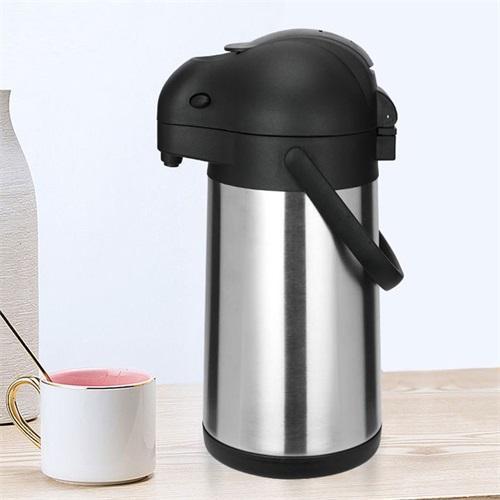 Air Pot Thermos Coffee Pump Pot Flask–Insulated Beverage Co