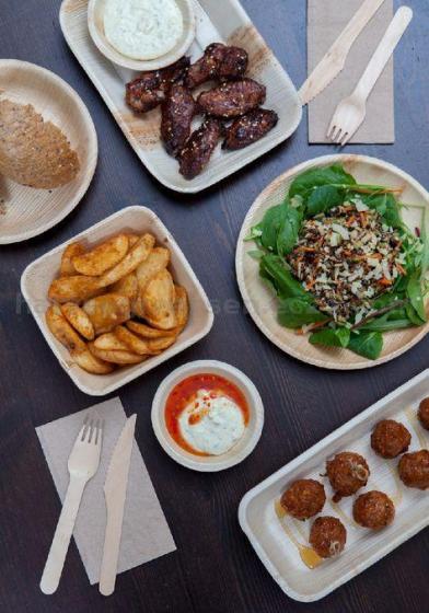 Areca Leaf Tableware–Natural palm leaf plates/bowls – Bio