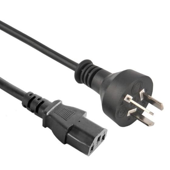 Argentina Plug IEC 60320 C13 Monitor Power Cord (PC Power Cord/Computer Power Cord/AC Power Cable)