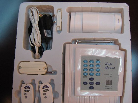 Burglar GSM Wireless Security Home Alarm LCD Display