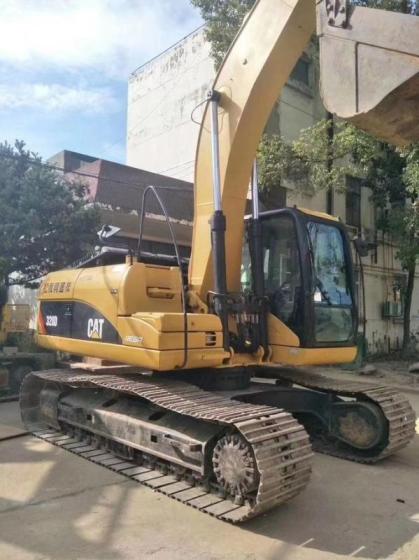 CAT320D Used Caterpillar Excavator 21T Hydraulic Crawler Excavator with Hydraulic Crushing Hammer