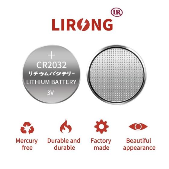 CR2032 Button Cell Battery, 3V Lithium Battery – Electronic