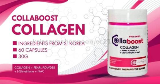Collaboost Collagen + Pearl Powder + L-Glutathione + N-Acetyl-L-Cysteine