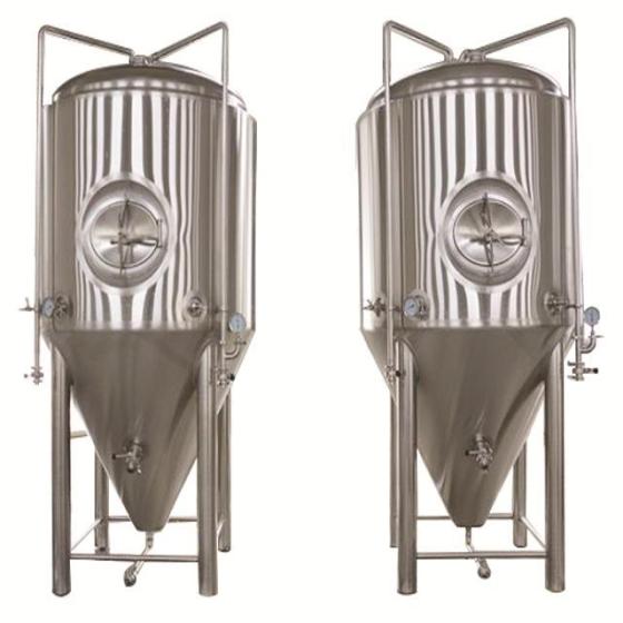 Conical Jacketed Stainless Steel Beer Fermenter – Temperatu