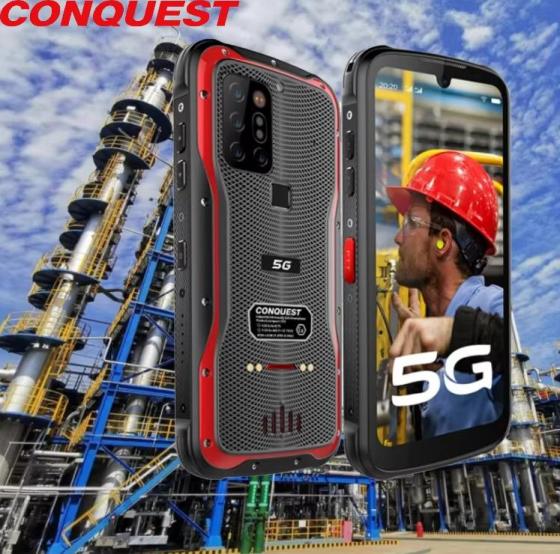 Conquest S20 POC DMR Rrugged Mobile Walkie Talkie Waterproof IP68 5G WIFI