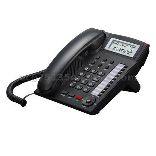 Corded Landline Phones for Home/Hotel/Office, Desk Corded Telephone with Display and Adjustable Volu