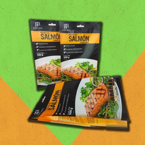 Custom Printed Logo Flexible Laminated Plastic Leakproof Nylon PA Meat Fish Food Packaging – Custom