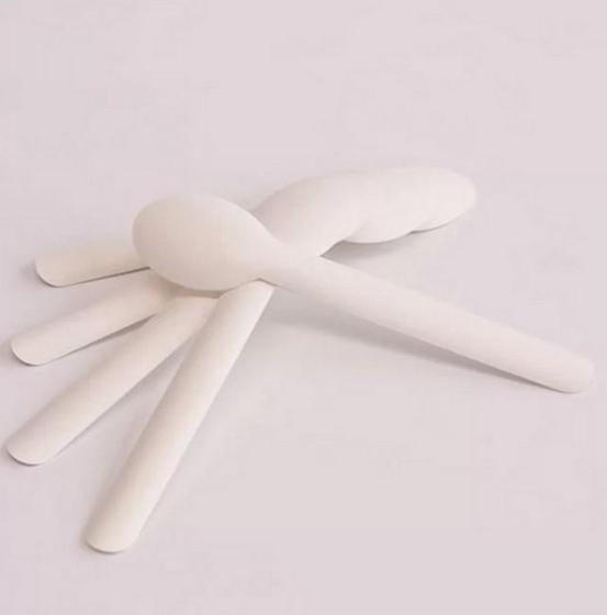 Disposable Paper Spoon–Paper-based single-use spoon – Eco