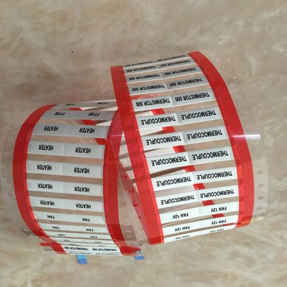 EVA Heat Shrink Cable Marker Sleeve for Wire Label Printing and Cable Marker Tag