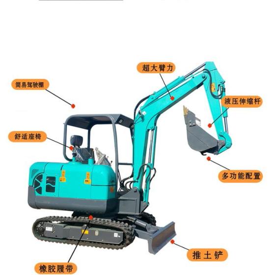 Factory Price 1-1.8ton Mini Size Excavator – Wholesale Avai