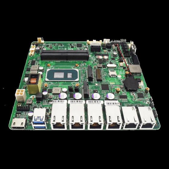Fodenn IPC-TGL6L Intel Core 11th Gen Embedded DDR4 Industrial Mini ITX Motherboard with POE LAN