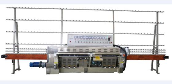 Glass Straight Line Edging Machine (11Spindle )