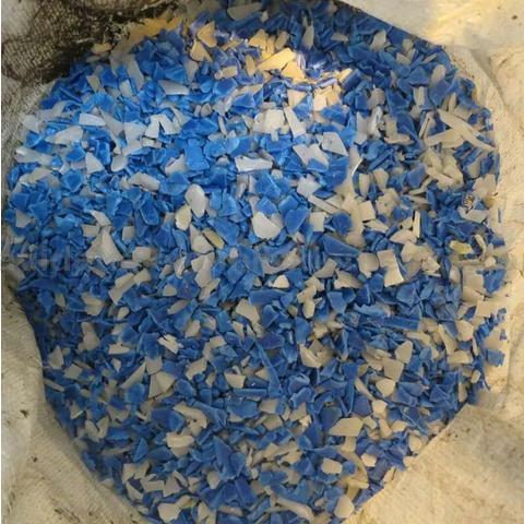 HDPE Drum Flakes Scrap.