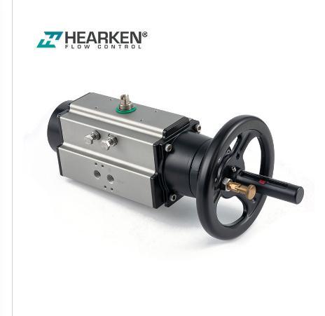 HPA Spring Return Pneumatic Actuator with Handwhee