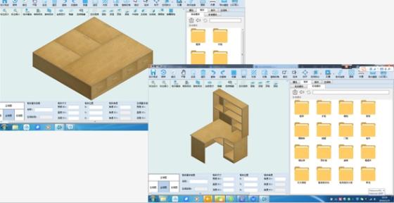 Haixun Furniture Design System Real-time Update of Dual-core Database CAD Import and Export