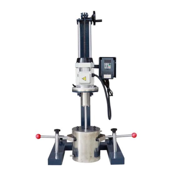 Hand-operated Lifting Small Laboratory Disperser – Lab Mixing Equipment Supplier