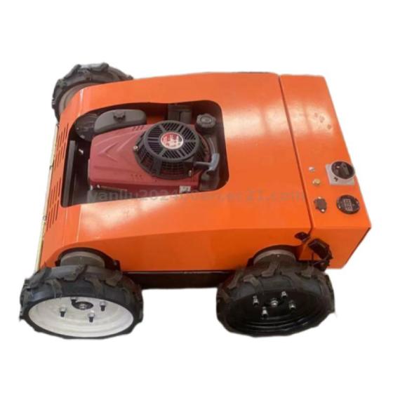 Hot Sales Model Grass Cutter Lawn Mower Machine Stand On Remote Control Gasoline
