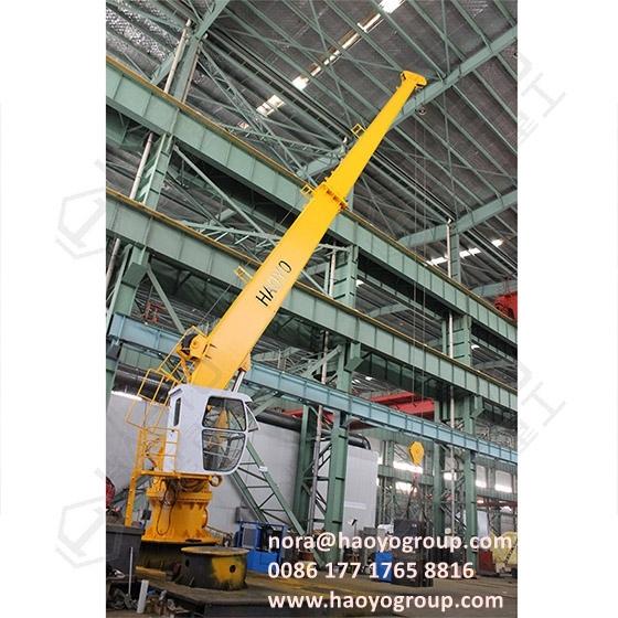 Hot Selling Hydraulic Stiff Boom Crane Marine for Sale