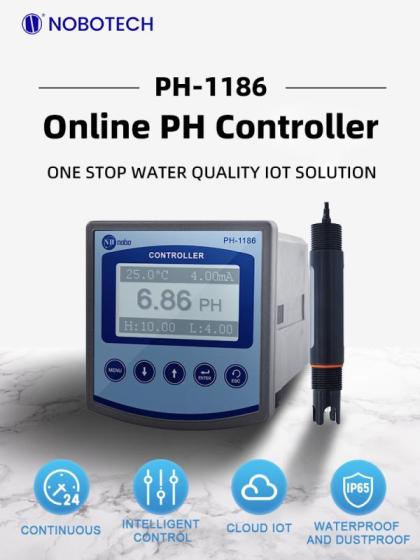 Hot Selling Water Analyzers PH Controller with Probe Online PH Meter