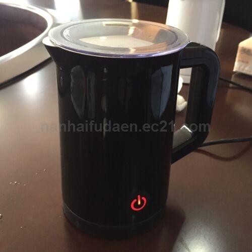 Household Stainless Steel Electric Milk Frother with Hot&amp;