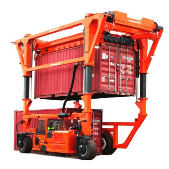 Hydraulic Mobile Container Straddle Carrier 35 Ton for Sale