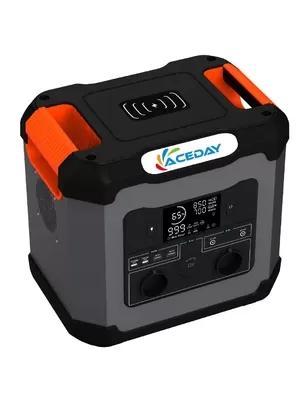 IP63 Dustproof LIFEPO4 Outdoor Portable Power Station 1200W ADS1200