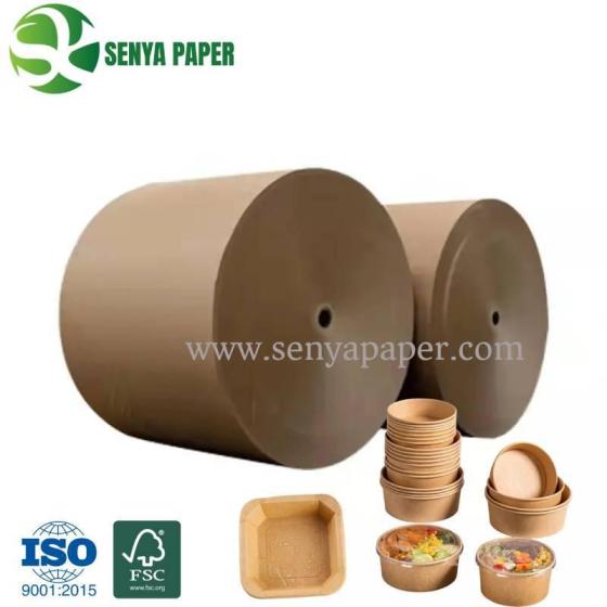 Jumbo Roll Cup Stock Paper PE Coated Take Away Paper Cup Roll