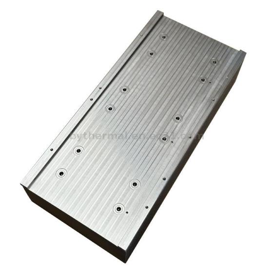 Large Aluminum Alloy Skived Tube Heat Sink for Power System