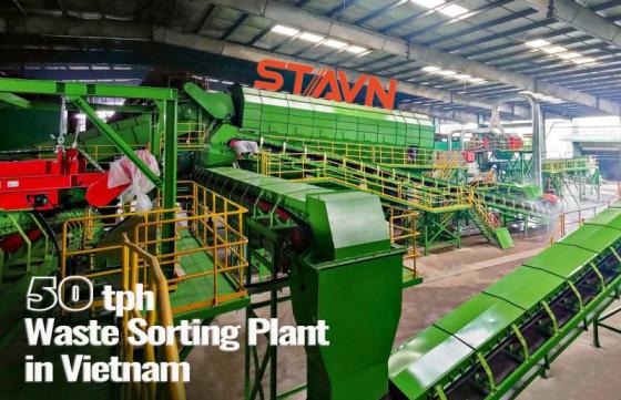 MSW Garbage Sorting Plant and Household Waste Recycling System for Sale in China