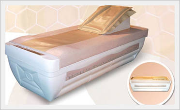 Massage Bed Separated Function On Upper,Lower Regions