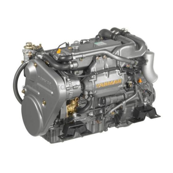 New Yanmar 4JH4-HTE 110HP Inboard Diesel Engine – Marine Pr