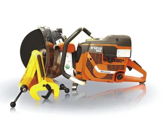 Portable Lightweight Abrasive Rail Saw – Disc Cutter for Ra