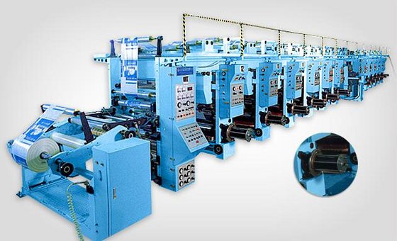 Roto Gravure Printing Press – High-Speed Web-Fed Cylinder Printing for Packaging Films