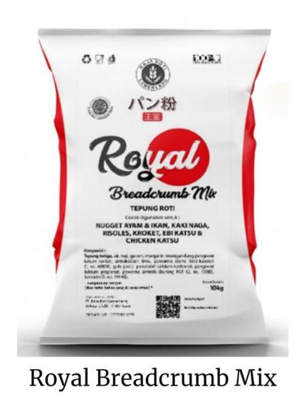 Royal Breadcrumb Mix, Bintang Mix, Eco Mix