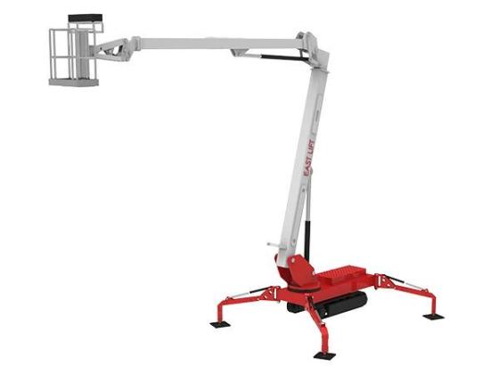 Rubber Tracks Aerial Work Platform Spider Boom Lift Indoor and Outdoor for Sale