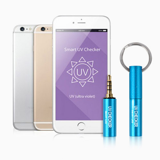 Smart UV Checker UVA UVB Sensor for Smartphone with App