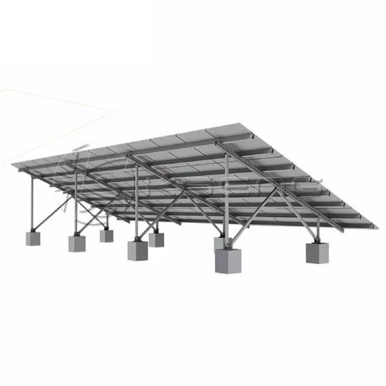 Solar Power Module Mounting Structure Kit Ground Mounting System Solar Mounting Brackets
