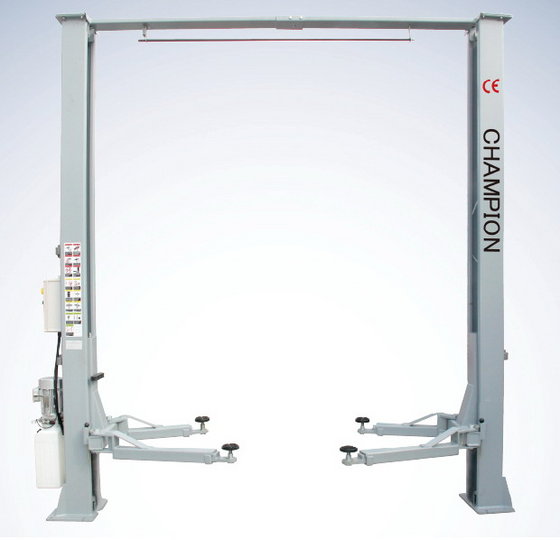 Solenoid Lock Release Clear Floor 2 Post Lift