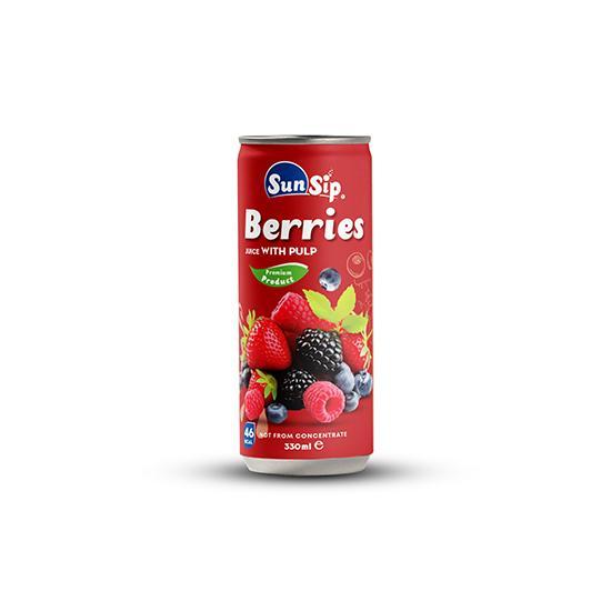 Supsip Mixed Berries Juice with PULP 330ml
