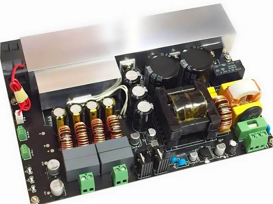 TPA3255 AMP Module Integrated with High Efficiency SMPS